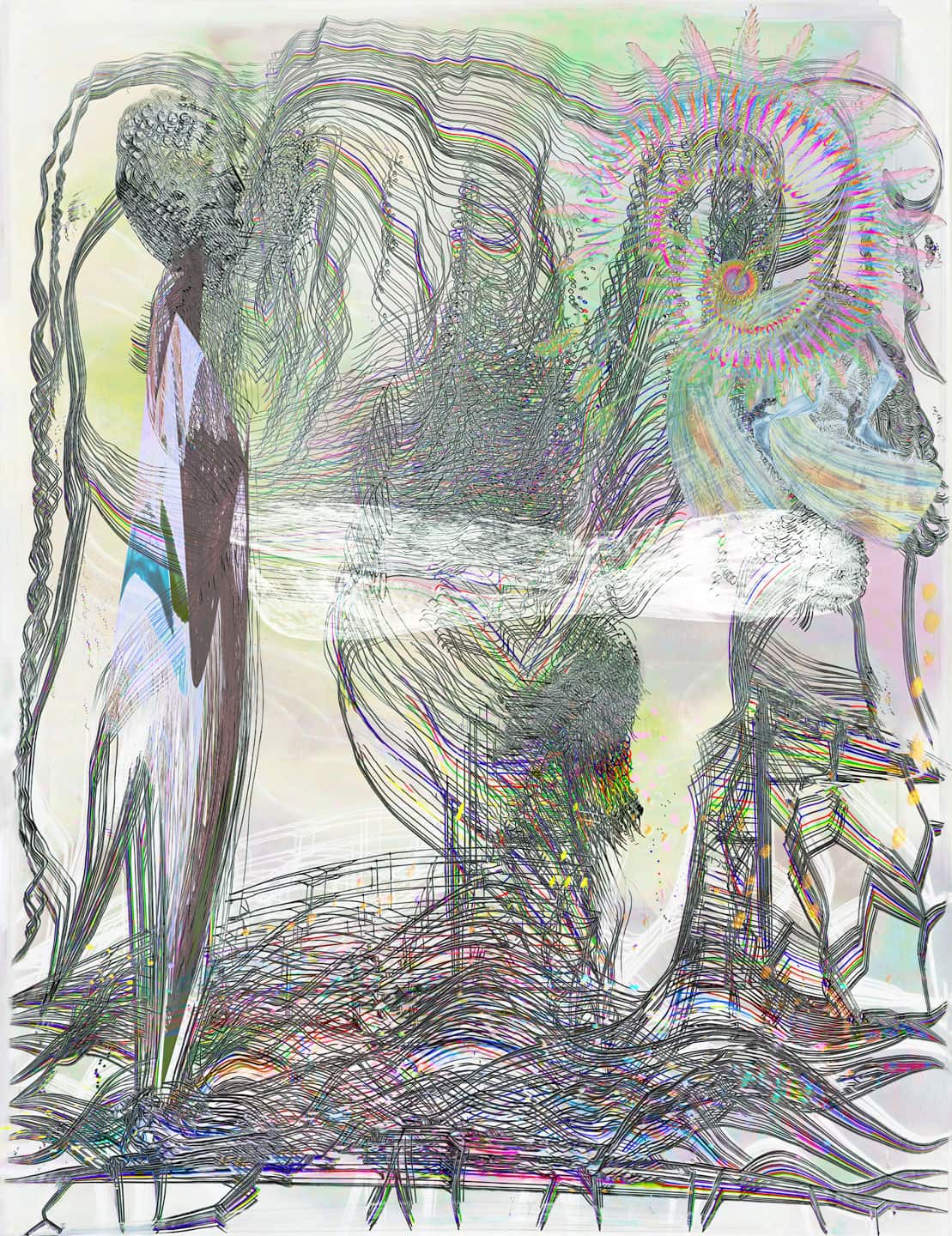 <u>Alex Fischer</u>, <em>Blush and Shuck the Husk</em>,  2024-04-19 digital composite